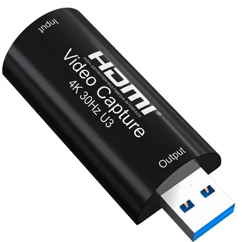 MS2130 4K HDMI A USB 3.0 de Audio Tarjeta de Captura de Vídeo Juego de la Grabación para PS4 PS5 Cámara de PC Portátil de la Transmisión en Vivo 1080P 60fps YUY2