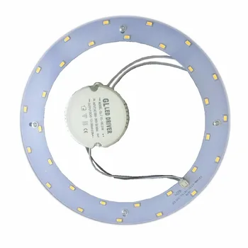 de alto brillo de la 5730 18W 1800LM LED anillo magnético de la placa de 110V 220V para reemplazar 50W LLEVÓ la luz de techo del anillo de la vieja 2D tubo