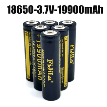 18650 batería de litio de la antorcha el 100% a estrenar 18650 batería recargable de la antorcha + 201 cargador de 3,7 V 19900 Mah