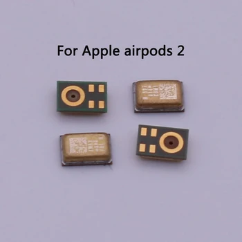 2pcs Micrófono Interno Receptor de MICRÓFONO Altavoz Para Apple/iPhone airpods 2 de la Segunda Generación de los Auriculares Bluetooth de las Piezas de Reparación