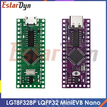 LGT8F328P-LQFP32 MiniEVB TIPO-C/Micro con el cristal de la versión en lugar de NANO V3.0