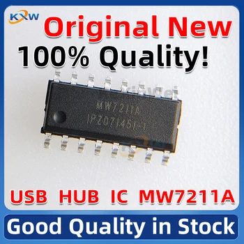 5PCS Nuevo y Original MW7211A SOP-16 de Alta Velocidad HUB Chip Controlador de USB Extensor Lector Master IC