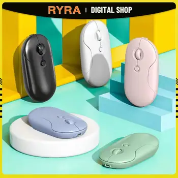 RYRA Inalámbrico Ergonómico Ratones Ratón USB Receptor Óptico de Guijarros de la Batería de Juegos de Ordenador de Silencio Ratón de PC Portátil