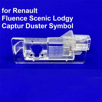 Vista Posterior del coche de la Cámara del Soporte de la Placa de la Licencia Luces de Montaje de la caja soporte para Renault Fluence Escénica Lodgy Captur Plumero Símbolo