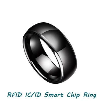 IC/ID RFID Smart Chip NFC Black Anillo De 13,56 MHz CUID 125KHz T5577 Escritura Clave EM4305 Duplicador de Token de la Copiadora de la Insignia Cambiante de la Etiqueta