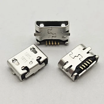 10-100pcs Micro USB 5pin SMD Conector de Carga Zócalo del Puerto de las Piezas de Reparación De NOKIA N215 N225 N207 208 N220 230 Universal