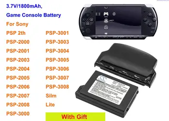Cameron Sino 1800mAh Juego de Consola de la Batería de la PSP-S110 para Sony Lite, PSP 2, PSP-2000, PSP-3000, PSP-3004, Silm, PSP-3001,PSP-3008