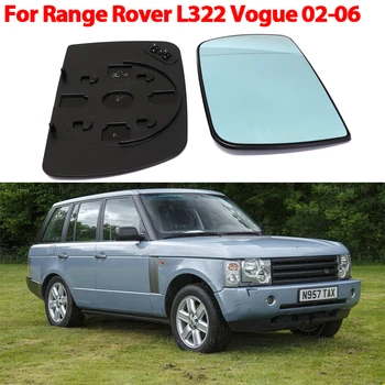 Lado Azul Climatizada De Ángulo Ancho De Ala De Vidrio Tipo Espejo Para Land Rover Range Rover L322 Vogue 2002-2006 Accesorios