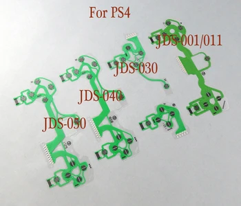 3pcs Original de los botones de la Cinta de la Placa de Circuito para PS4 Slim pro Controller Película Conductiva Cable del Teclado JDS 001 011 030 040 050