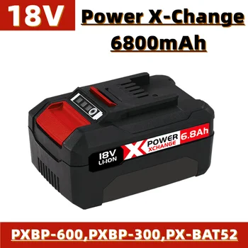 18V herramienta de sustitución de la batería de ión de litio de la batería, 6800mAh, aplicable a Einhell Poder de Cambio de X-PXBP-600, PXBP-300, etc