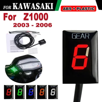 Para Kawasaki Z1000 Z 1000 2003 2004 2005 2006 Accesorios de la Motocicleta LED 1-6 Engranaje Indicador de la Velocidad de Instrumento Medidor de