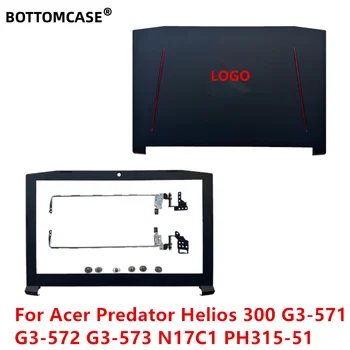 BOTTOMCASE Para Acer Predator Helios 300 G3-571 G3-572 G3-573 N17C1 PH315-51 LCD de la parte Posterior de la Cubierta Superior de la carcasa / LCD / Bisel de Bisagras