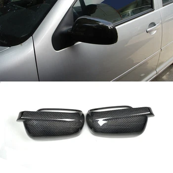 De Fibra de carbono con ABS Lado del Espejo de la Vista Posterior de la Cubierta de Repuesto para Bora 1998-2009