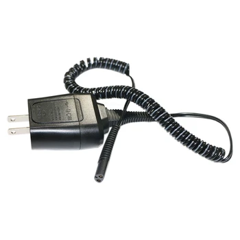 Cable de alimentación para Afeitadora Braun Serie 7 3 5 S3 Cargador para Braun Afeitadora Eléctrica 190/199 Reemplazo de 12V Adaptador de Enchufe de EE.UU.
