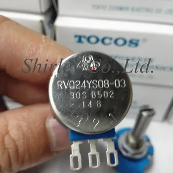 100% nuevo Original RVQ24YS08-03 30 B502 de 5k OHM 45º de la Larga Vida del Sensor de Posición del Potenciómetro, para vespa de la Movilidad del interruptor