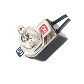 KNS-1 Interruptor Con Cable WireSPST Interruptor oscilante De encendido/Apagado de Precableado Estándar