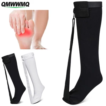 QMWWMQ 1Set Fascitis Plantar Tramo de la Noche de los calcetines,medias de Compresión para el Alivio del Dolor de la Fascitis Plantar & Tendinitis de Aquiles