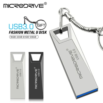 USB3.0 Unidades Flash, Pendrive 128gb 256gb флешка pen drive usb de 64 gb 32 gb 16 gb USB de metal 3 0 stick de alta velocidad usb flash