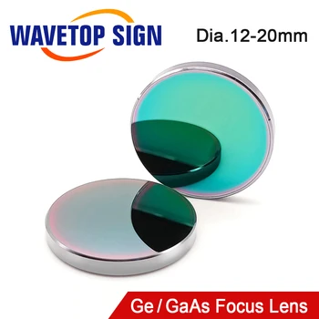 WaveTopSign Ge GaAs Lente De Enfoque Dia.20mm FL 38.1 50.8 63.5 101 de 127 mm 1.5-4
