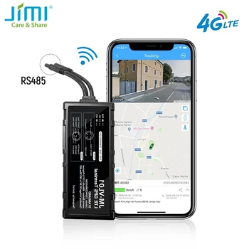 JIMI 4G GPS Tracker GV40 WIFI Hotspot Comportamiento de la Conducción Impermeable JM-VL01 LTE Localizador Con Aceite de Corte de Vibración ACC Alarma de SOS