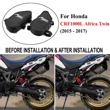Bolsa impermeable para la Herramienta de Reparación de la Colocación de la Bolsa de Marco de Paquete caja de herramientas Para Honda CRF1000L Africa Twin 2015 2016 2017 CRF 1000 L